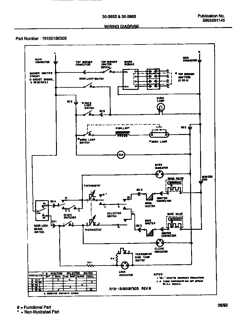 Tappan 30-3863-23-02 wiring diagram diagram