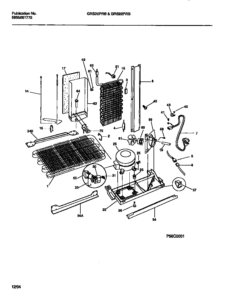 Gibson GRS20PRBW1 cooling system diagram
