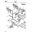 Frigidaire FGF350BBWA burner diagram