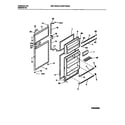 Universal/Multiflex (Frigidaire) MRT15CSCD0 door diagram