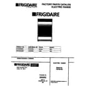 Frigidaire FEF337BAWB cover diagram