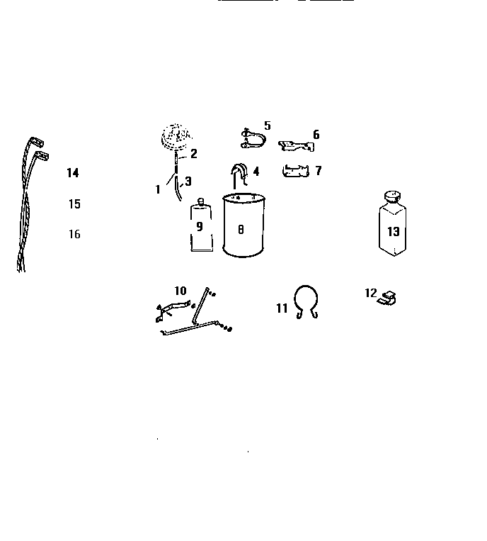 White-Westinghouse LT800EXW6 miscellaneous diagram