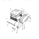 White-Westinghouse GF470HXD1 drawer diagram