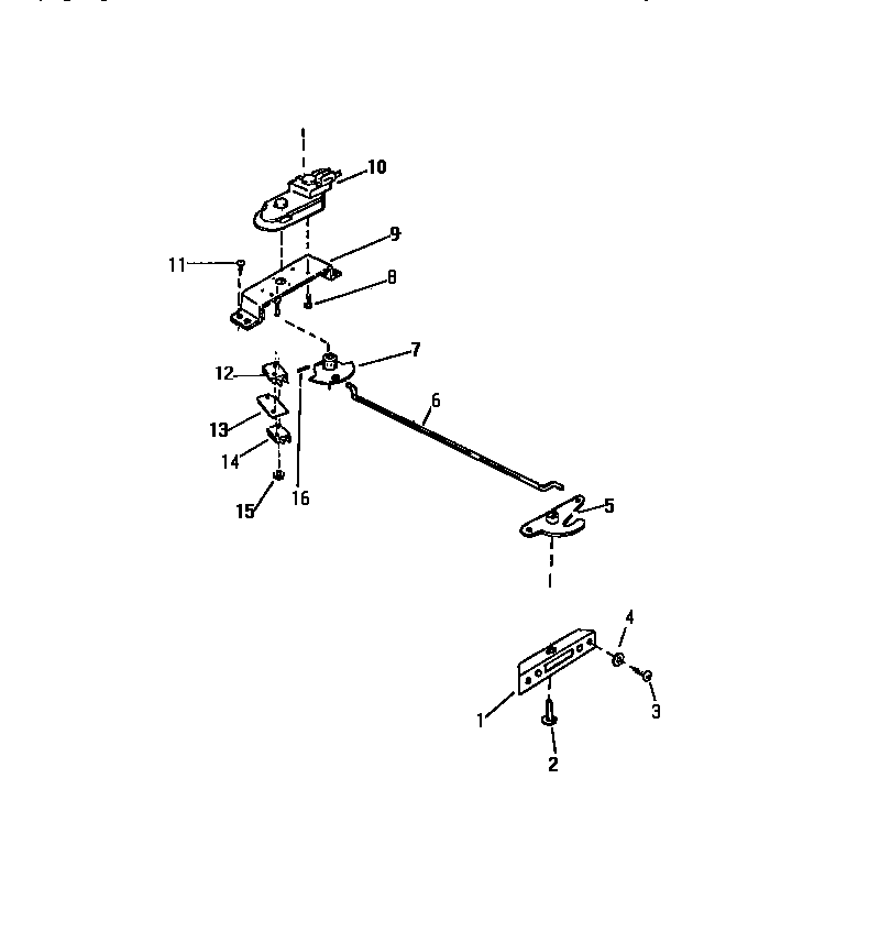White-Westinghouse KS860GDW1 door latch assembly diagram