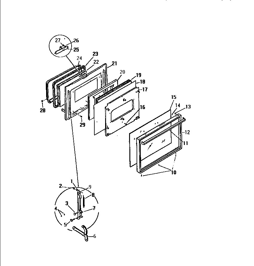 White-Westinghouse KF560GDH2 null diagram