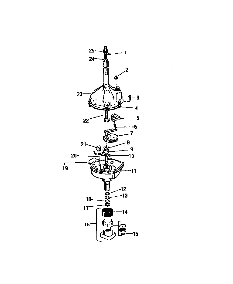 White-Westinghouse LA640JXW3 transmission diagram