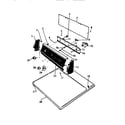 White-Westinghouse DG650JXD1 console & controls diagram