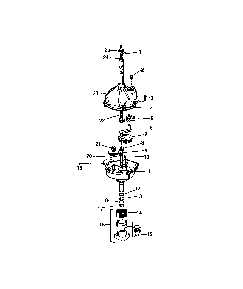 White-Westinghouse LA650JXD3 transmission diagram