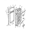 White-Westinghouse RT190GCD4 door diagram
