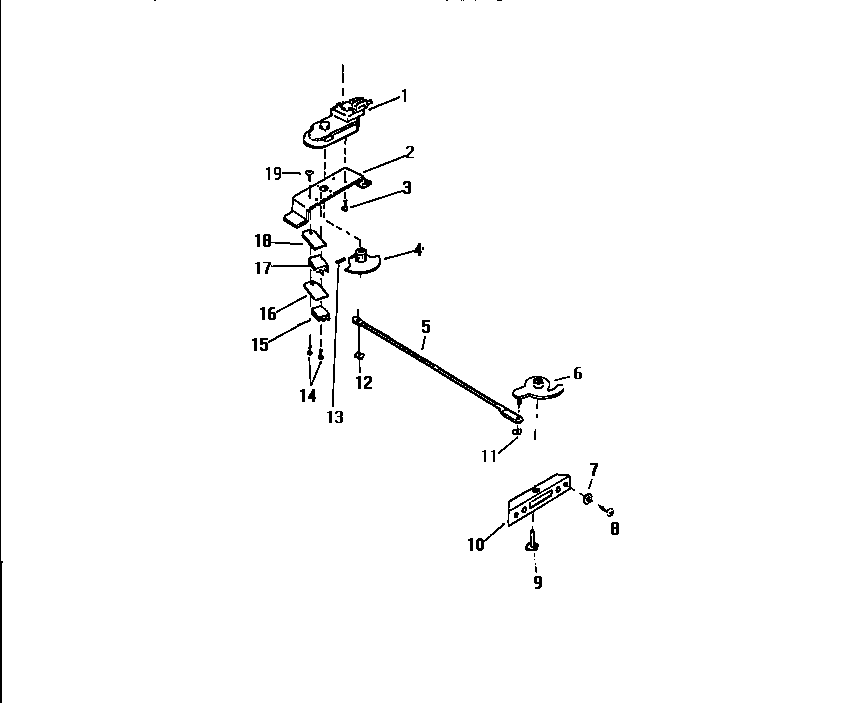 White-Westinghouse KF590HDH1 door latch assembly diagram