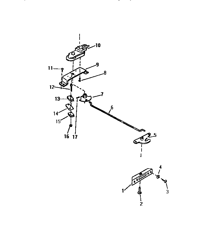 White-Westinghouse KF560GDD3 door latch assembly diagram