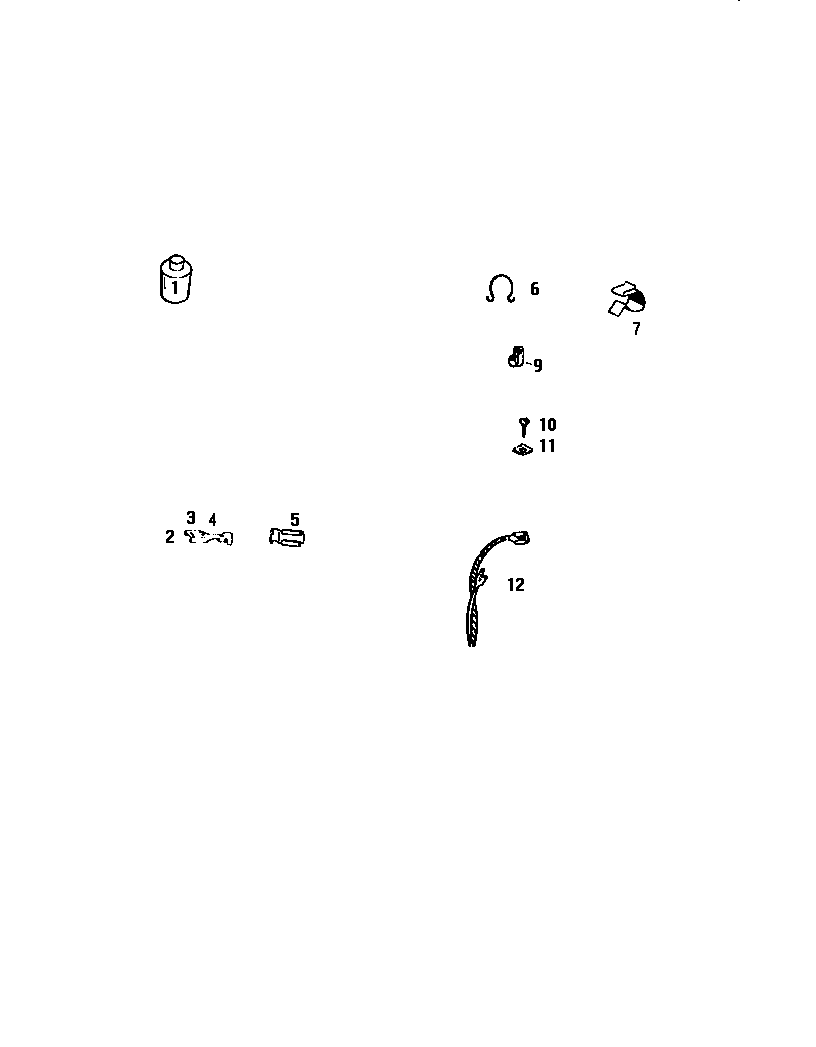White-Westinghouse DG640JXH1 miscellaneous diagram
