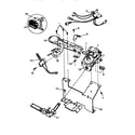 White-Westinghouse DG500JXD1 gas valve burner assembly, sensor diagram