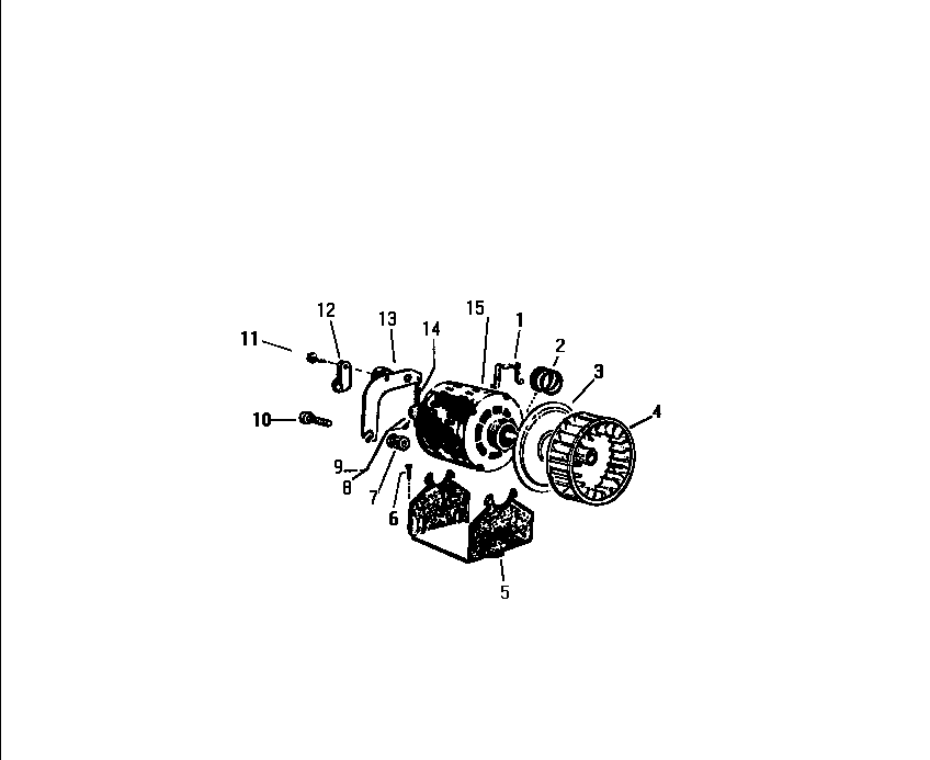 White-Westinghouse DG400JXF1 motor diagram