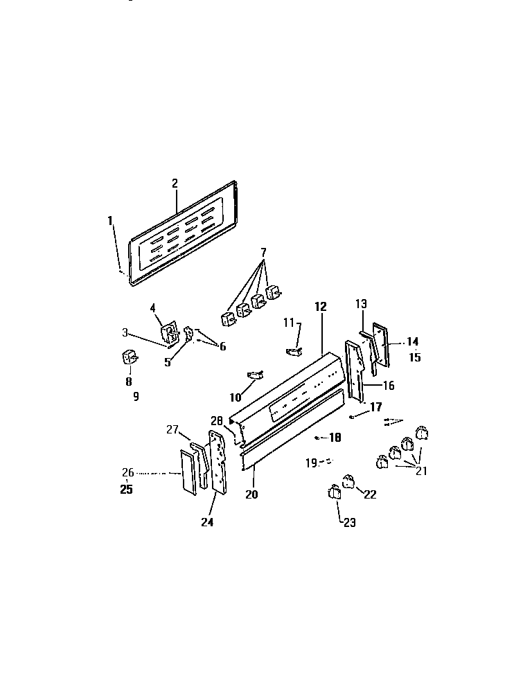 Kelvinator REP302CT1 backguard diagram