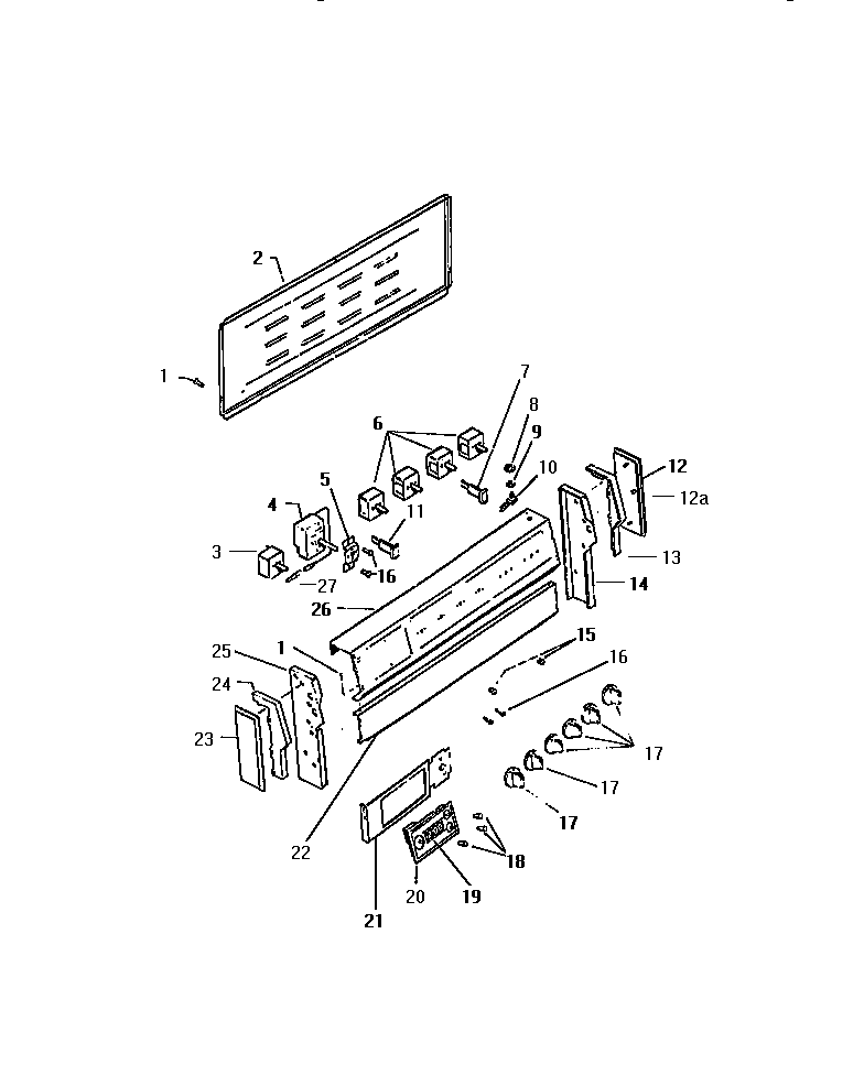 Kelvinator REP309CD1 backguard diagram