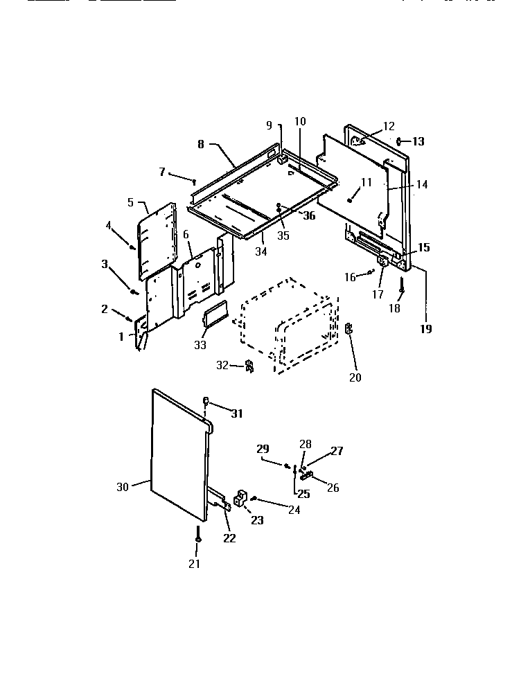 Kelvinator REP305CV1 panels diagram