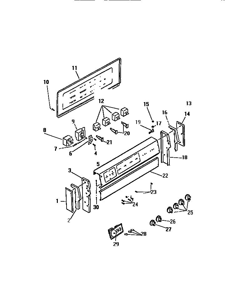 Kelvinator REP306CT1 backguard diagram