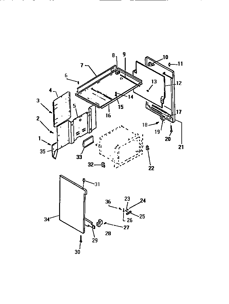 Kelvinator REP306CT1 panels diagram