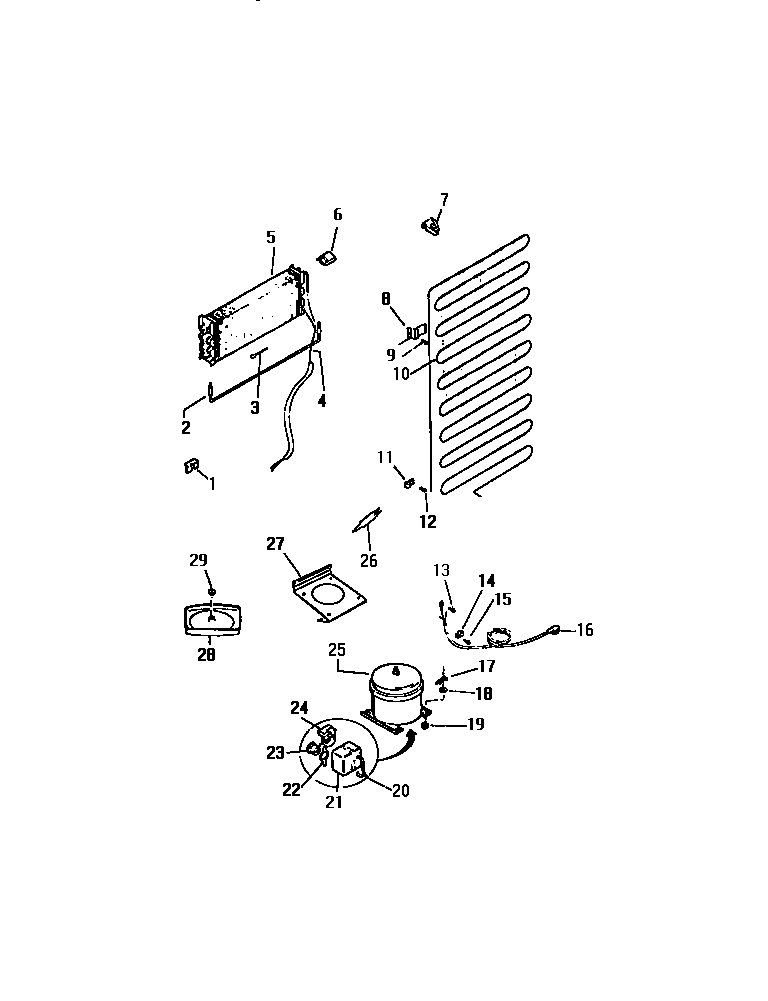 Kelvinator TPK180BNOF system diagram