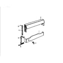 White-Westinghouse GF620HXV0 backguard diagram