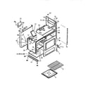 White-Westinghouse GF970HXW0 body diagram