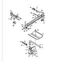 White-Westinghouse GF830HXW1 burner assembly diagram