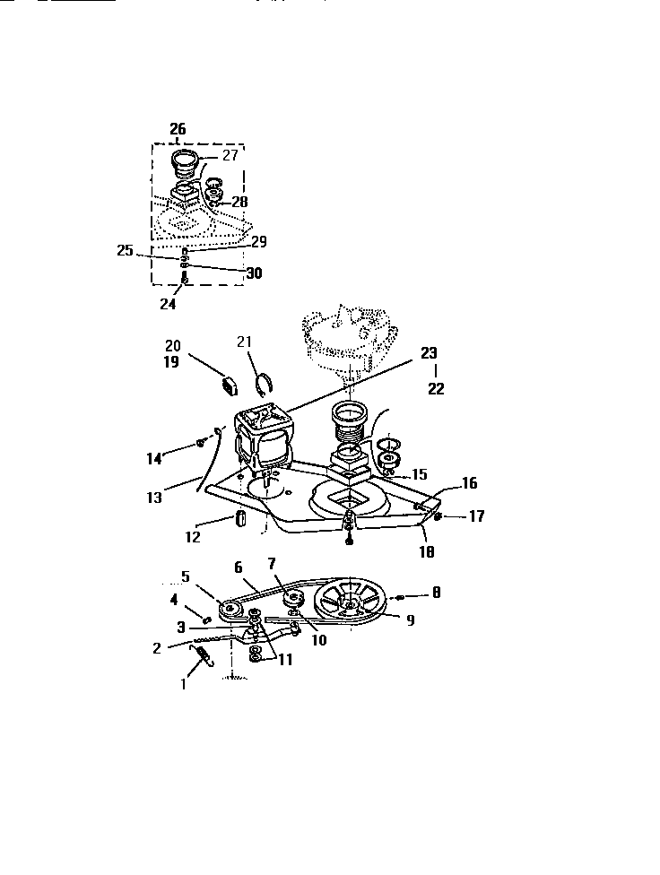 Kelvinator AW501A0T motor diagram