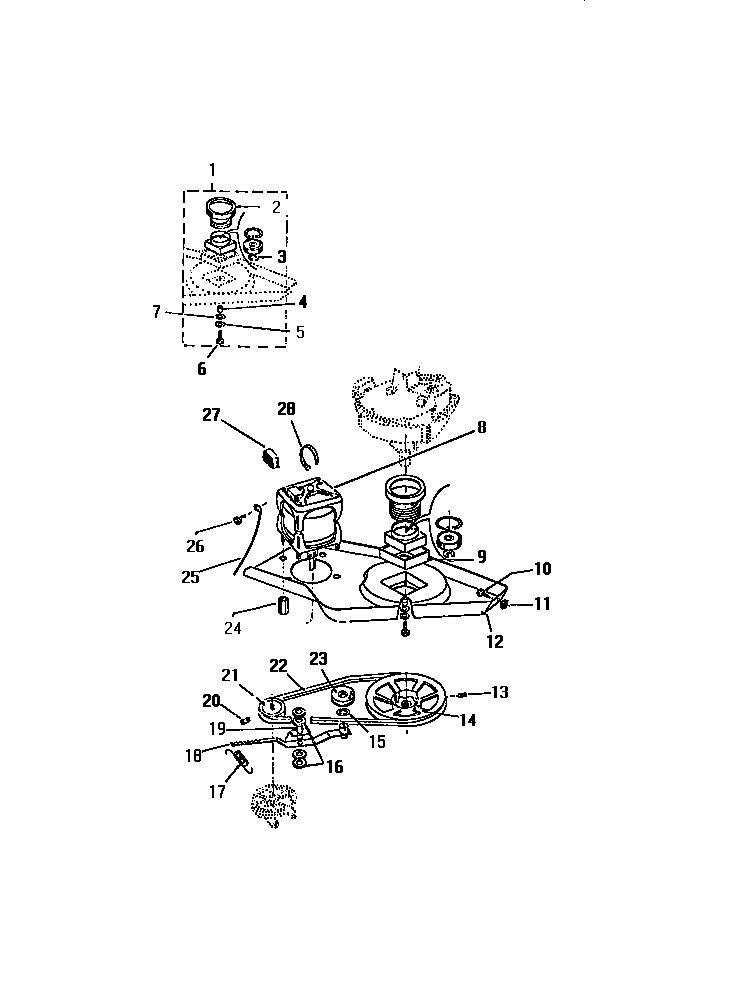 Kelvinator AW400A0F motor diagram