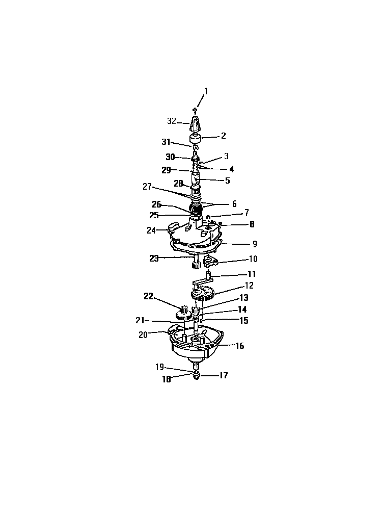 Kelvinator AW400A0F transmission diagram