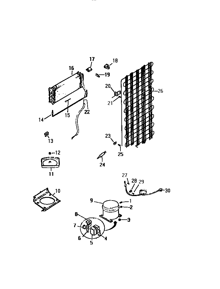 Kelvinator TUK160AN6T system diagram