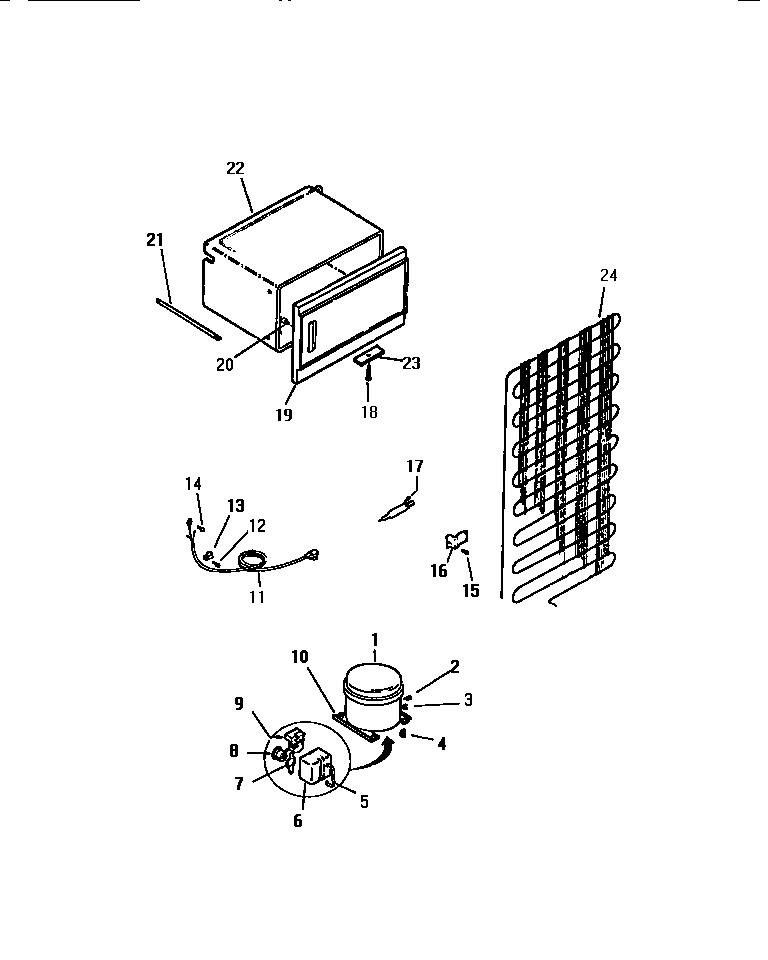Kelvinator SSX130AM9F system diagram