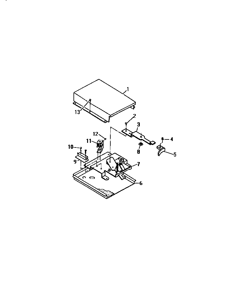 Frigidaire REG638ML5 door latch mechanism diagram