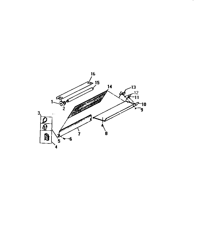 Frigidaire REG638ML5 flourescent light, ballast diagram
