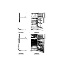 Frigidaire FPD16TCW0 unit-interior/exterior view diagram