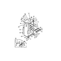 Frigidaire FPD16TCW0 cabinet diagram