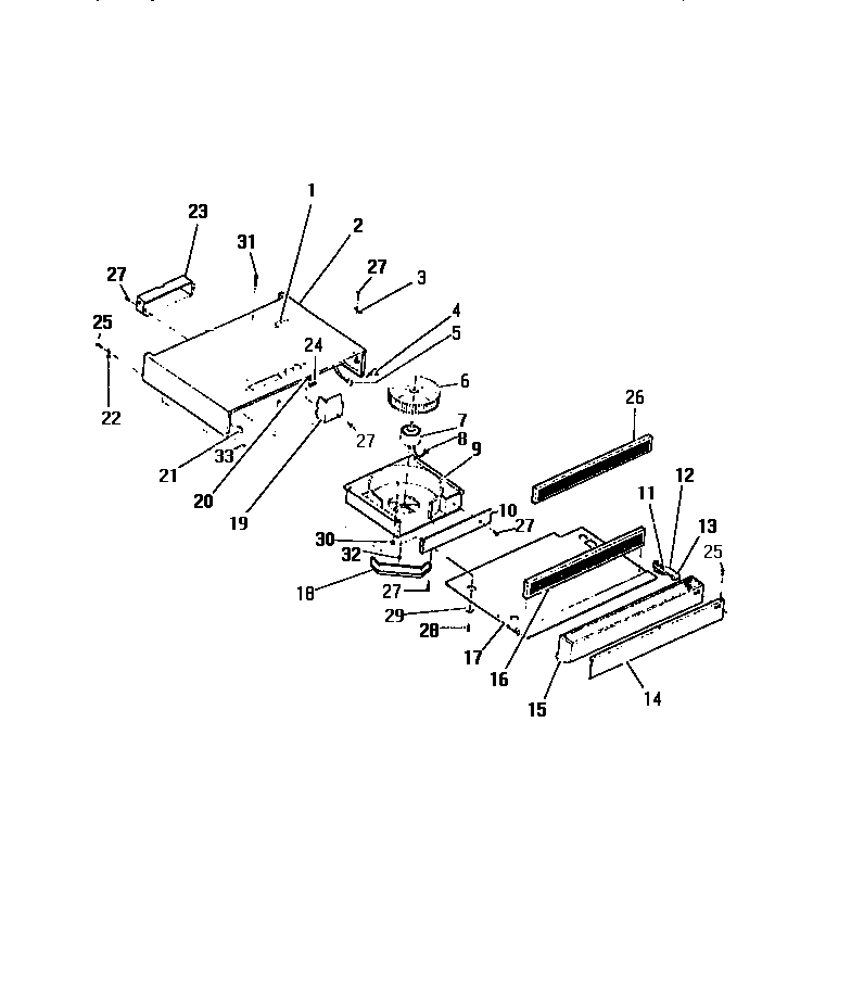 Frigidaire REG638MCH7 convertible eye-level vent hoods diagram
