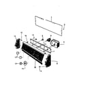 White-Westinghouse LT600JXD1 console & controls diagram