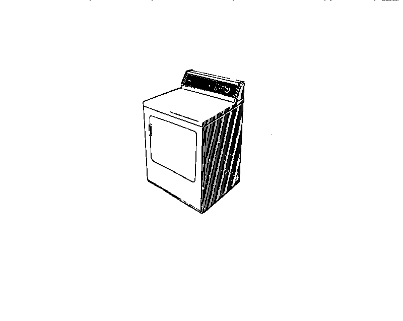 White-Westinghouse DE271EDW4 electric dryer diagram