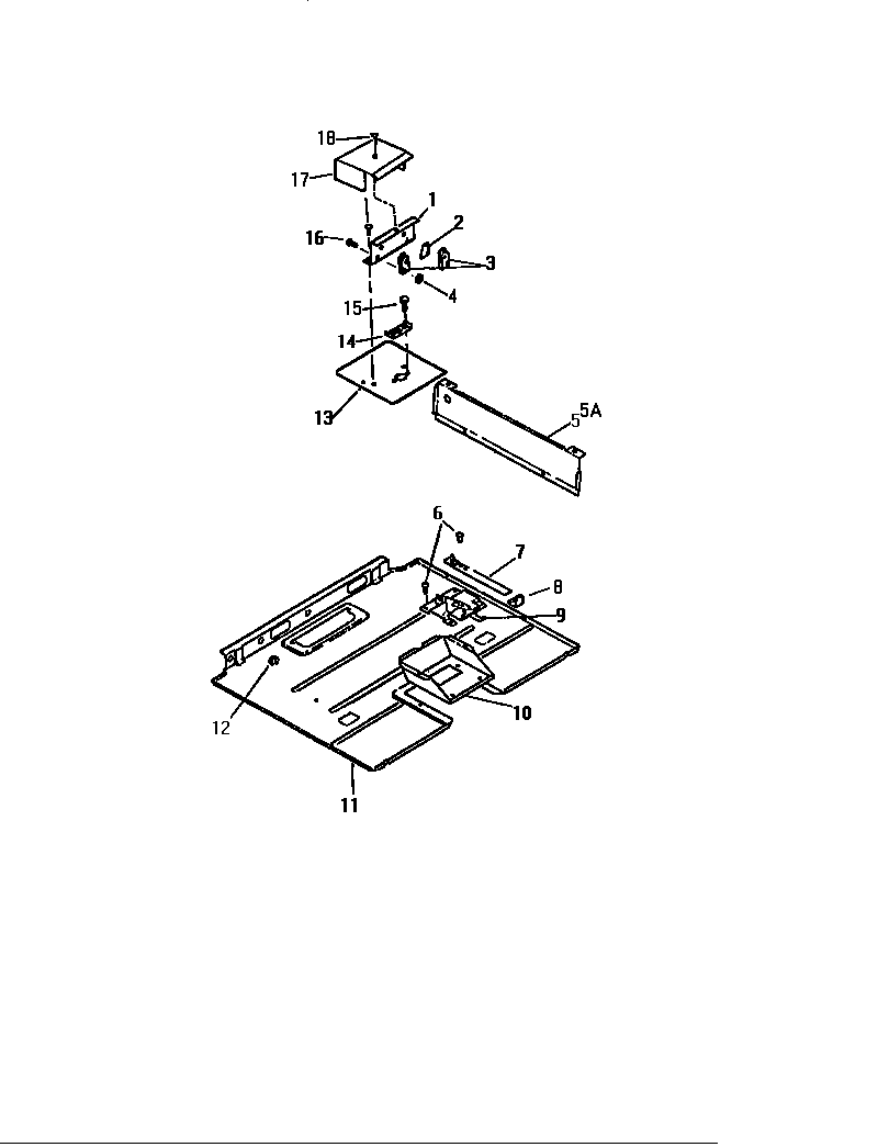 White-Westinghouse GF780HXH2 burner panel diagram