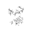 White-Westinghouse GF420HXH2 burner assy. diagram