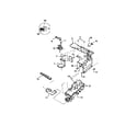White-Westinghouse DG650EXH5 gas valve burner assembly diagram