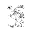 White-Westinghouse DG650EXH5 gas valve burner assy., sensor diagram