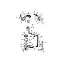 Kelvinator AW400C0D pump, hoses diagram
