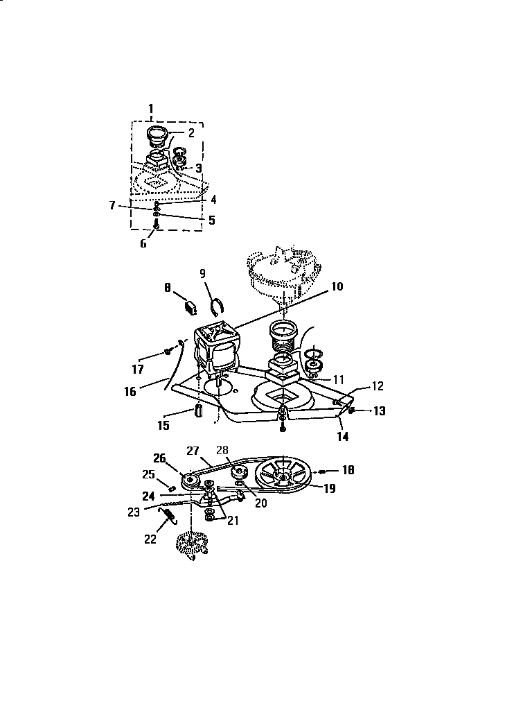Kelvinator AW900C0D motor diagram