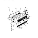 Frigidaire WISCW5 console & controls diagram