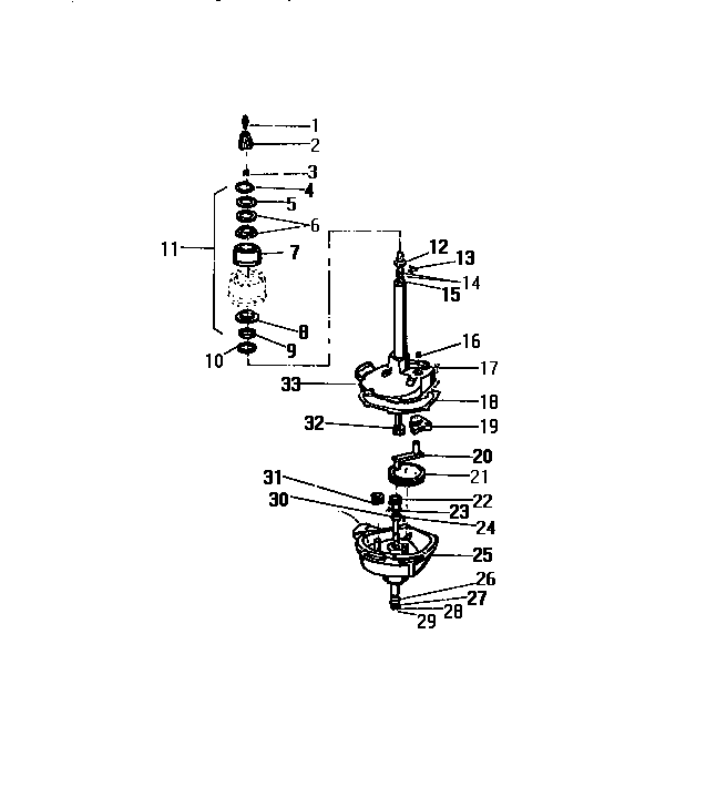 Frigidaire WISCW5 transmission diagram
