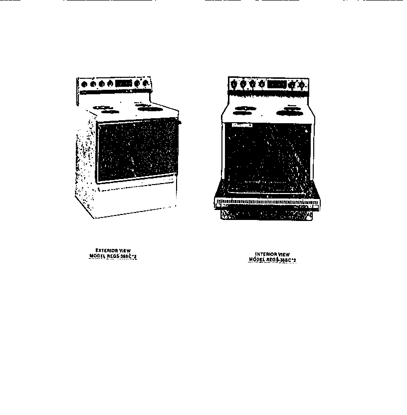 Frigidaire RGS35CL1 cover diagram