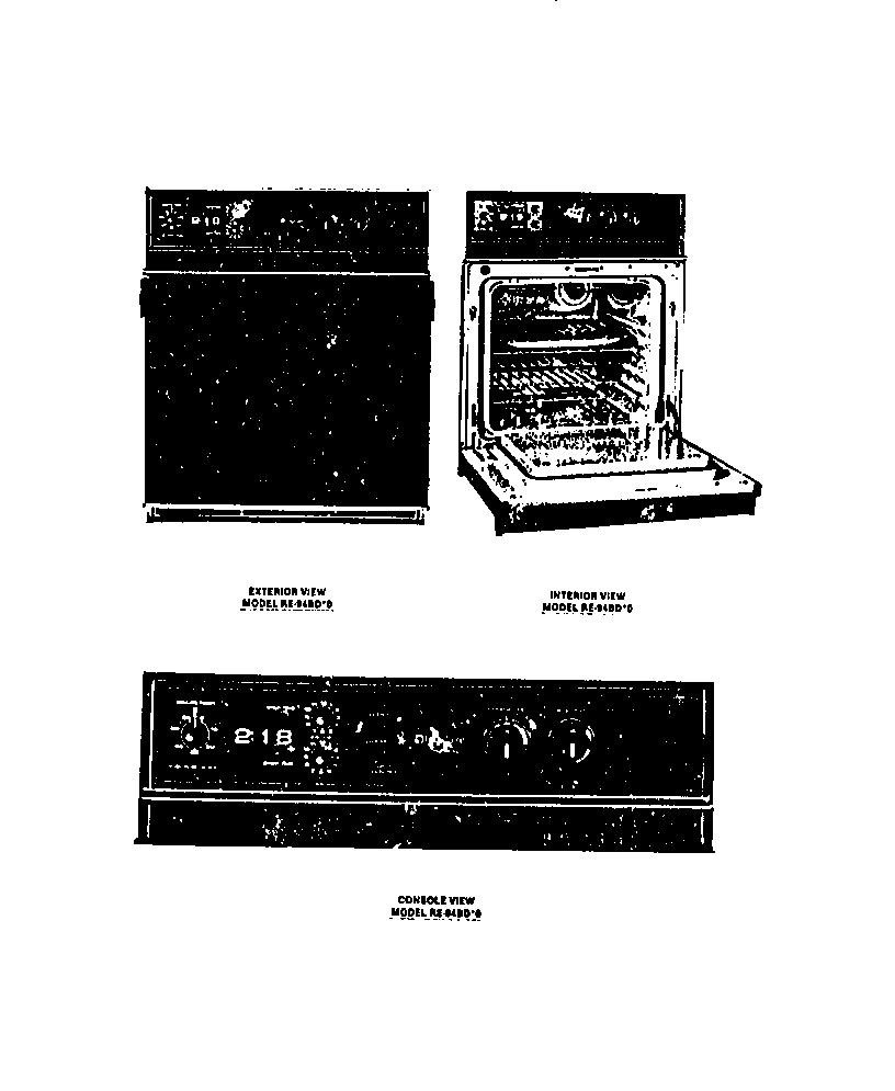 Frigidaire RE94BDB0 cover diagram