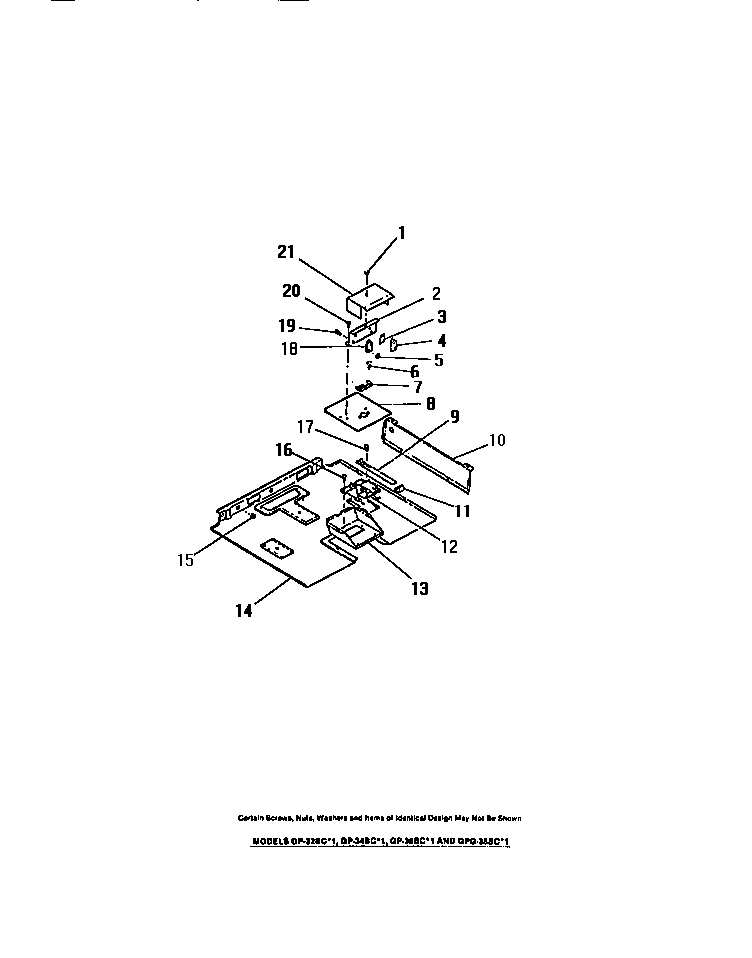Frigidaire GG32BPCL0 door latch mechanism diagram
